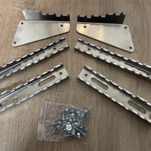 Aluminium Fußrasten Satz Stels Guepard 650 850