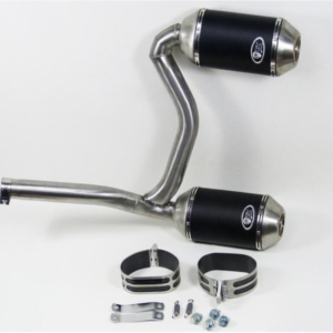 Turbo Kit EDELSTAHL AUSPUFF DOPPEL - ENDTOPF RENEGADE