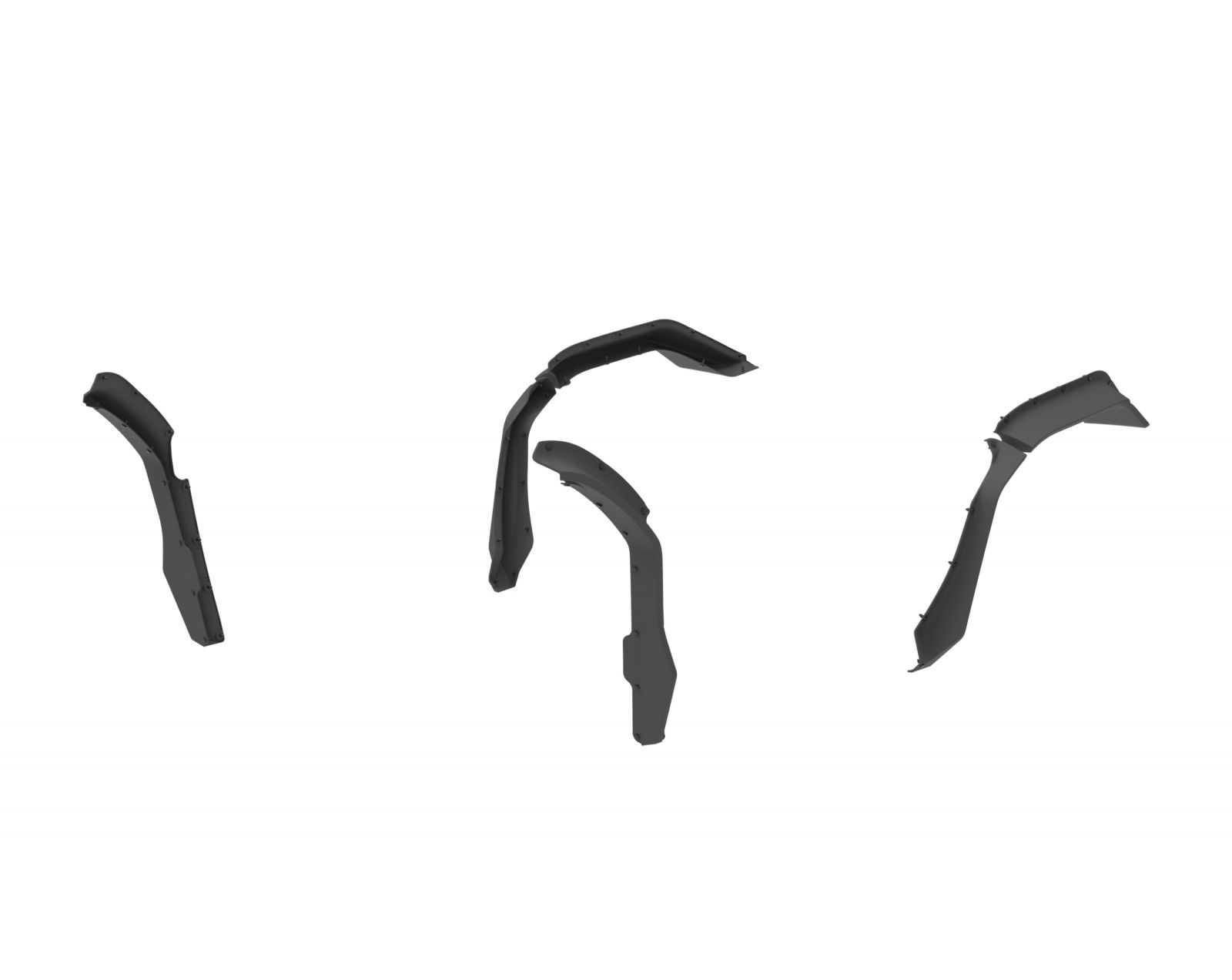 Kotflügel Erweiterungs-Set Segway Fugleman – Bild 2