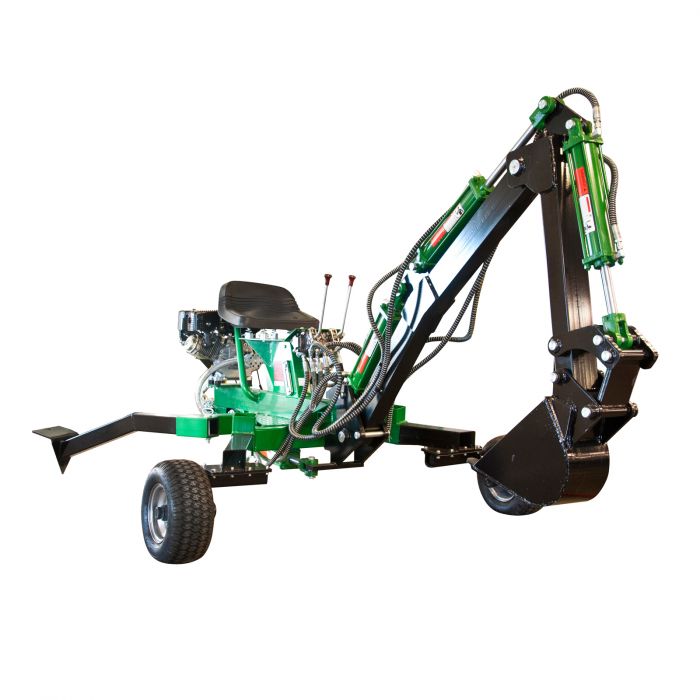 Vielseitiger ATV-Anbaubagger mit einer Grabtiefe von 204 cm