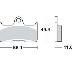 Sintermetall ATV Bremsbeläge CF-Moto
