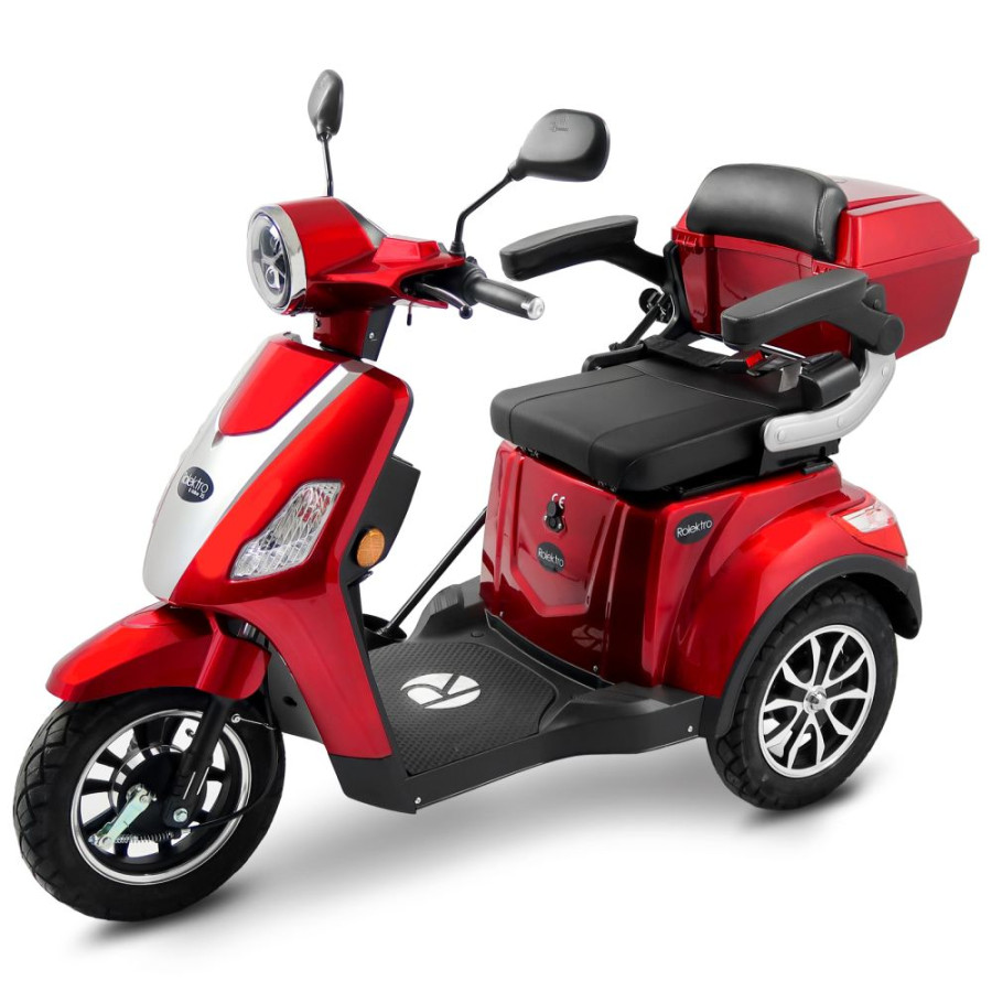 Rolektro E-Trike 15 V.3 Lithium Rot – Bild 4