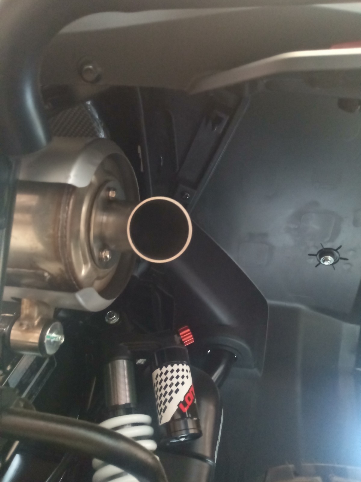 Loncin X Wolf 1000 dickes Endrohr Edelstahl