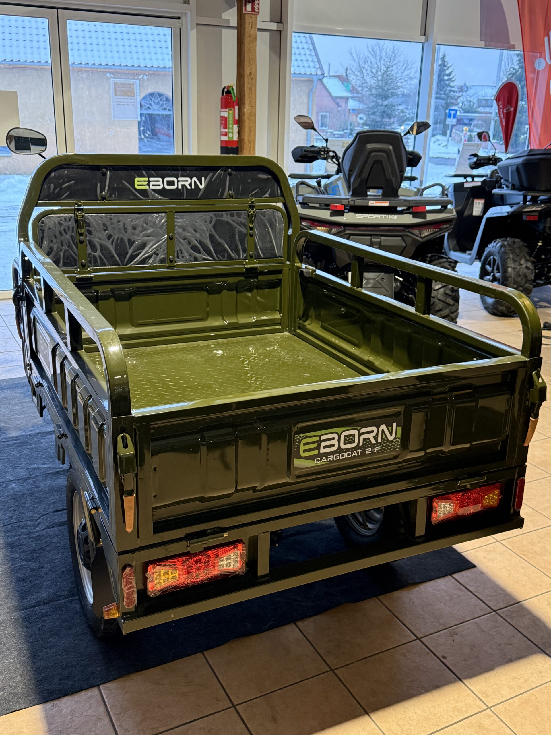 Eborn Cargo Cat 2 V2 - 45km/h voll Elektrisch – Bild 2