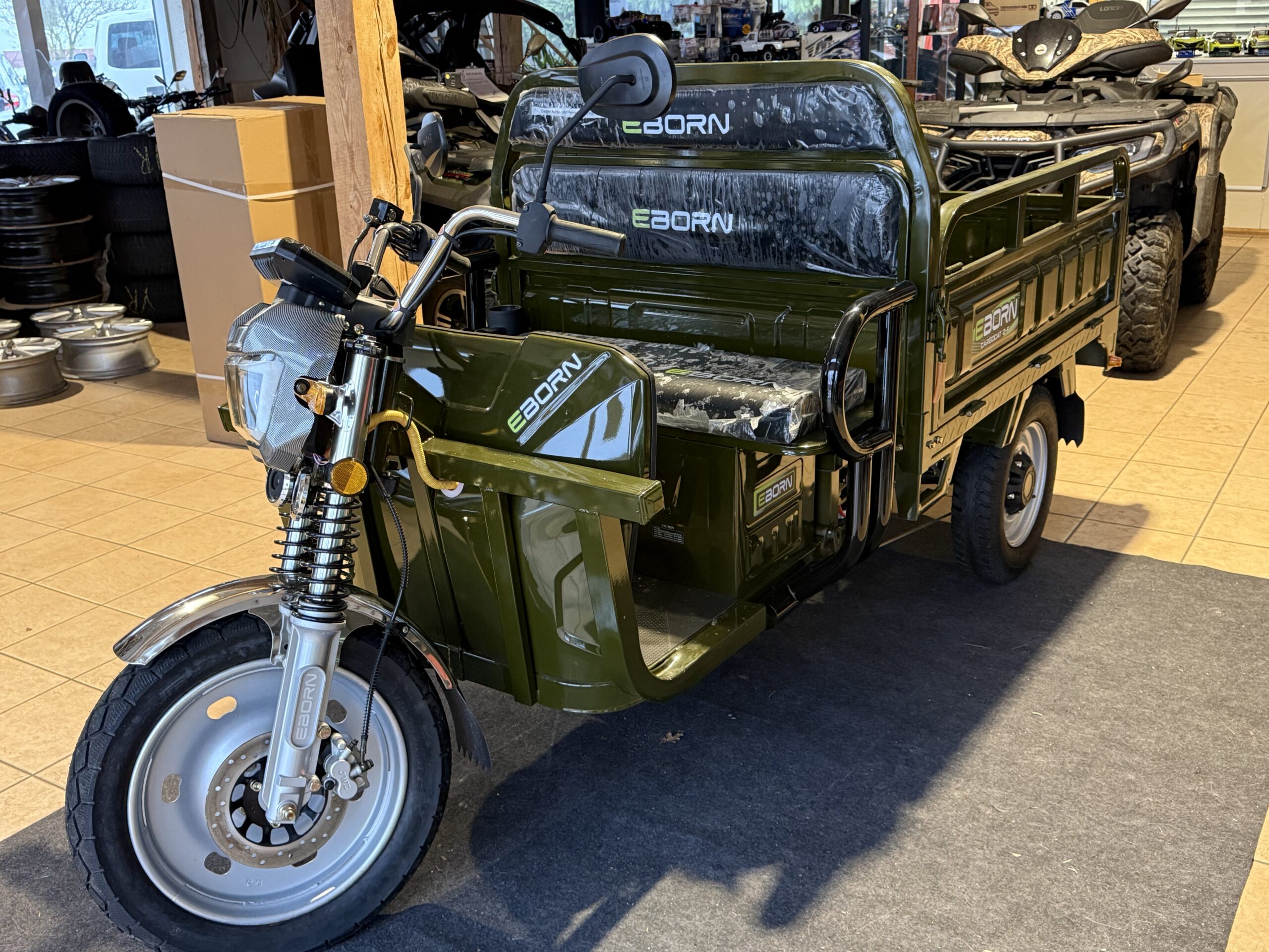 Eborn Cargo Cat 2 V2 - 45km/h voll Elektrisch