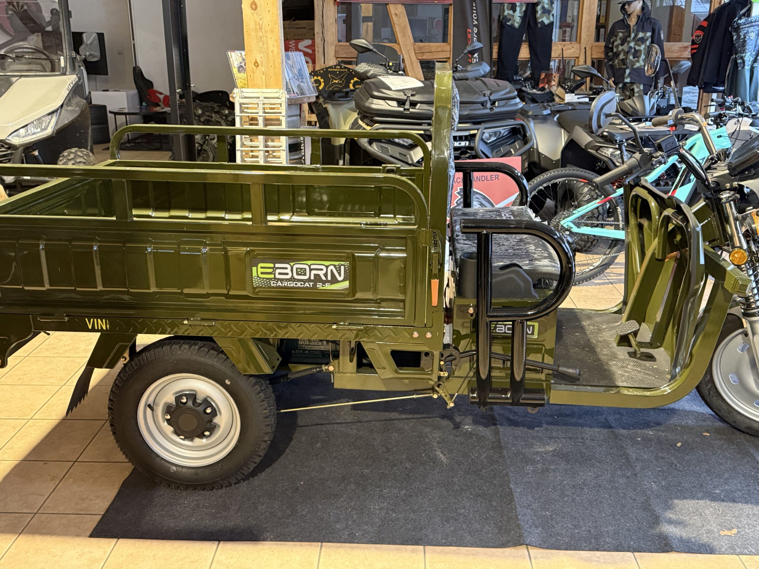 Eborn Cargo Cat 2 V2 - 45km/h voll Elektrisch – Bild 3