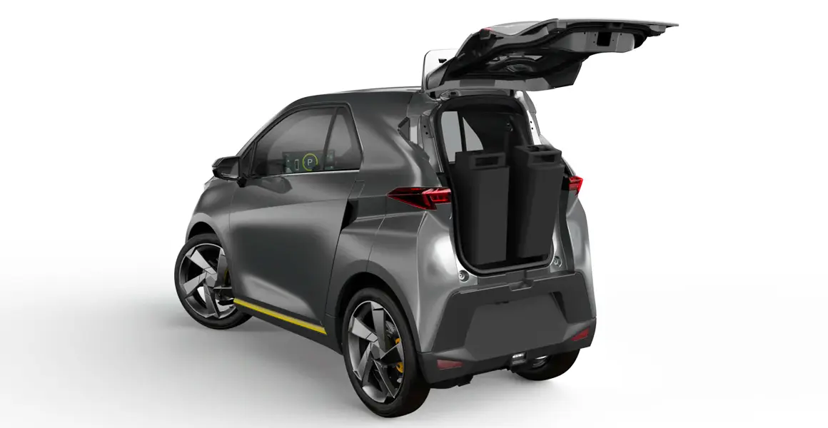 SWAPA-CityCar 45 km/h Kabinenroller Moped Auto L6e – Bild 8